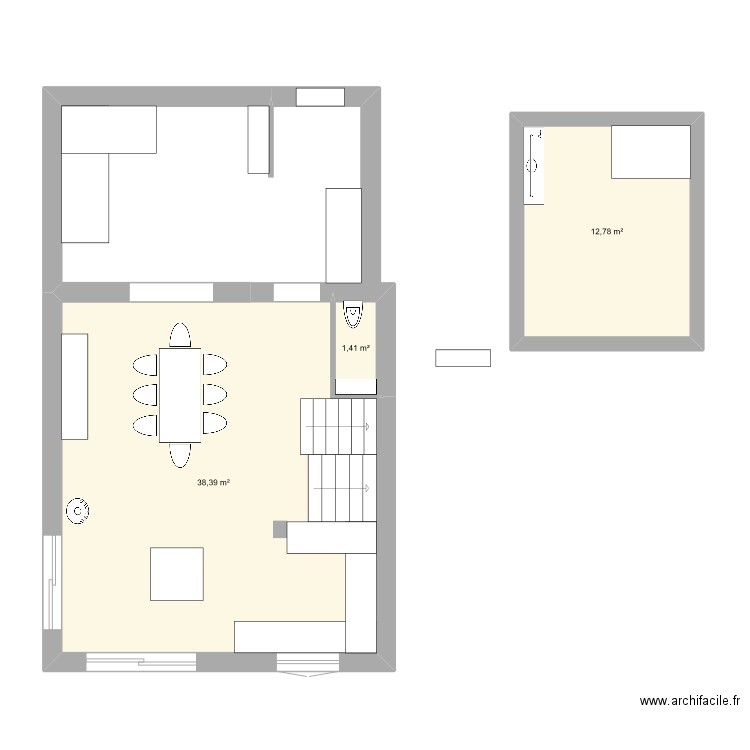 MAISON CLAVET V3. Plan de 0 pièce et 0 m2