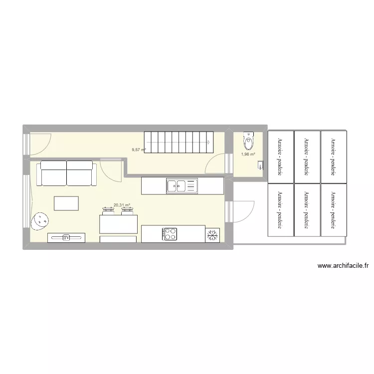 27 Dierickx. Plan de 