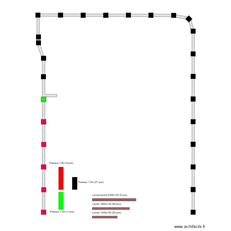 Barrière Levant 6A. Plan de 0 pièce et 0 m2