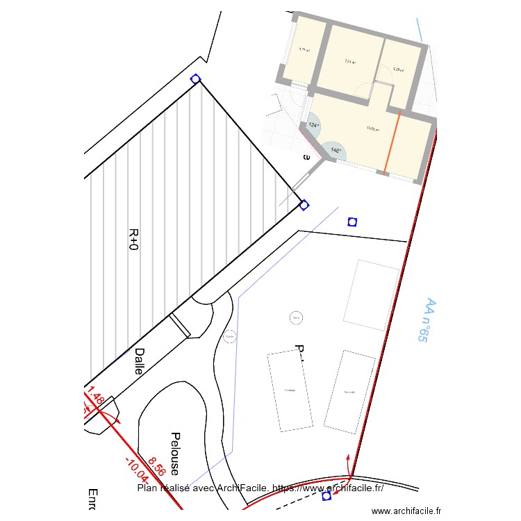 plan global. Plan de 0 pièce et 0 m2