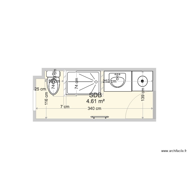 SDO entresol. Plan de 0 pièce et 0 m2