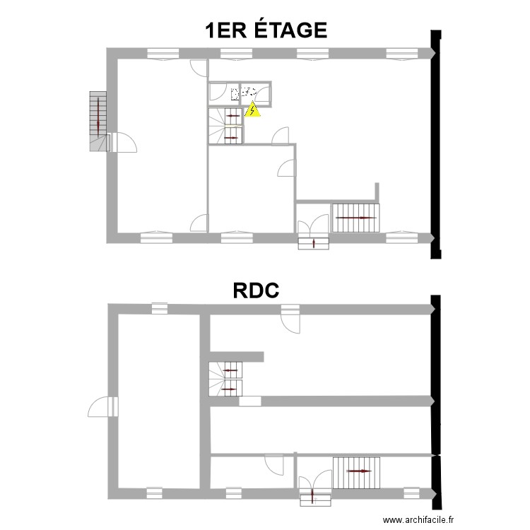 ANCIEN BUREAU CCPN . Plan de 0 pièce et 0 m2