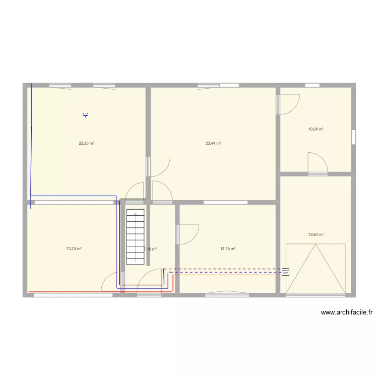 plan niveau 1_101mur15+cable. Plan de 