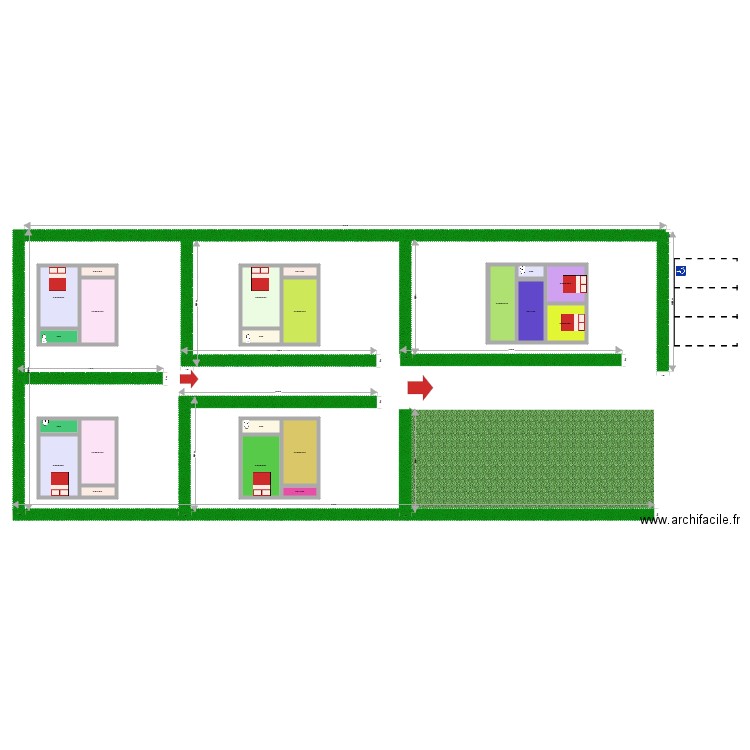 BUNGA LOKAL. Plan de 0 pièce et 0 m2