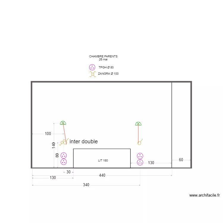 plan elec chbre parents faraday. Plan de plan elec chbre parents faraday. Plan de