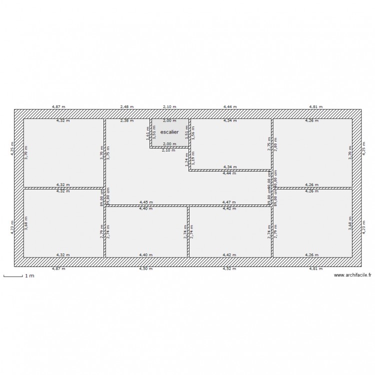 grenier. Plan de 0 pièce et 0 m2