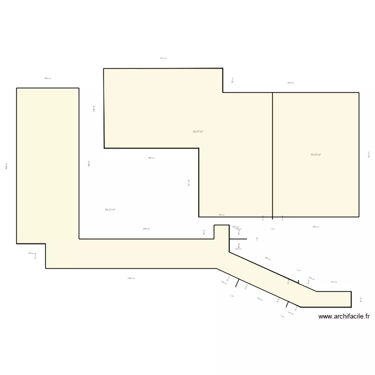 rouvi&eacute; thuir. Plan de 