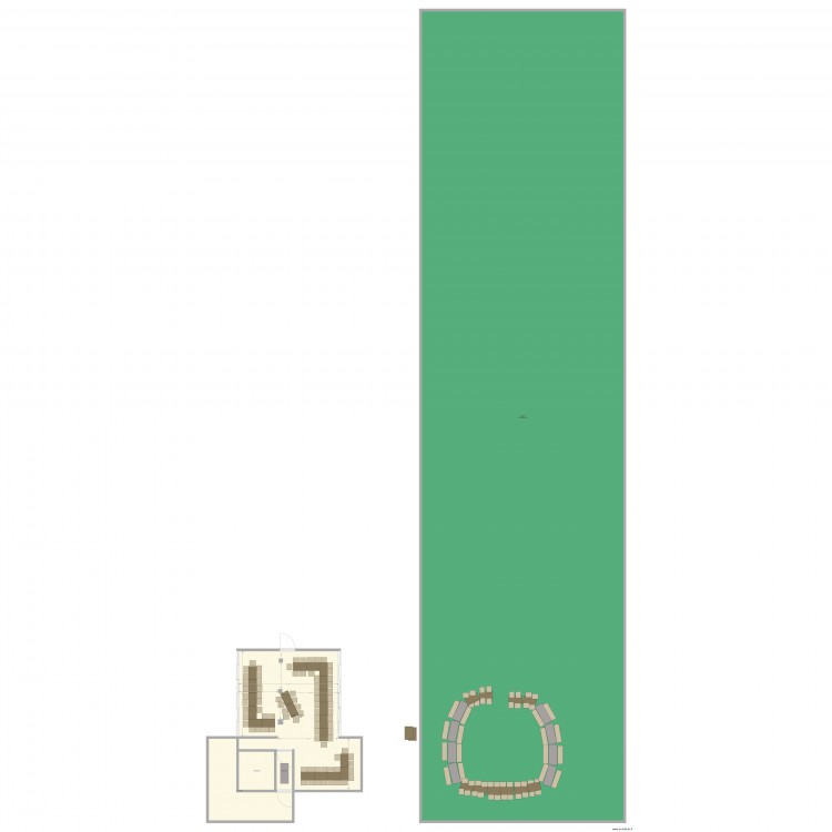 Table extérieur 86 places. Plan de 0 pièce et 0 m2