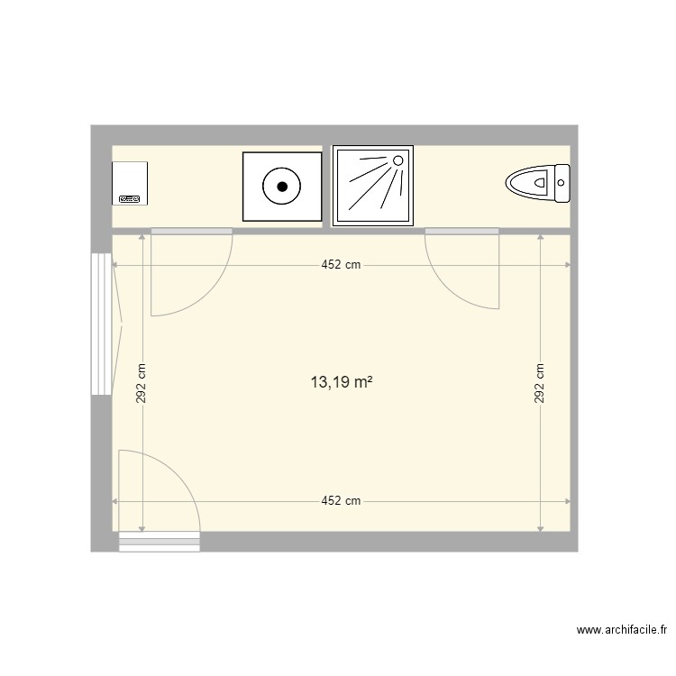 RDC MILE. Plan de 0 pièce et 0 m2