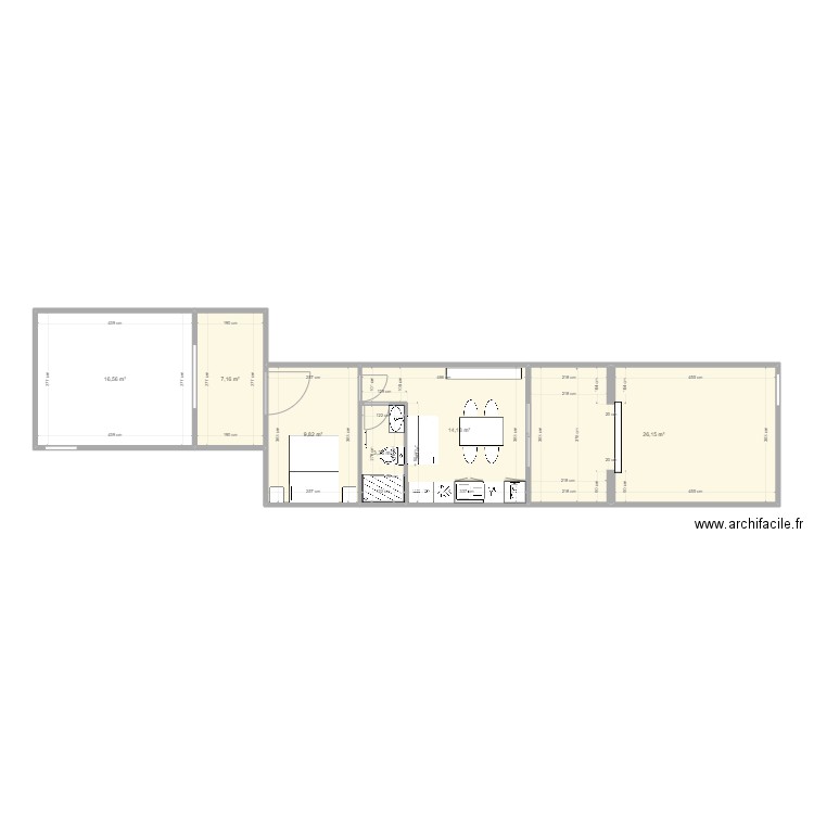 la capte meublée dutto. Plan de 0 pièce et 0 m2