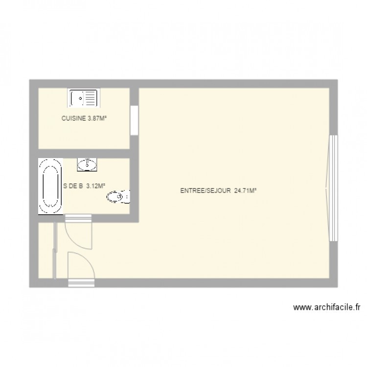 lenoir. Plan de 0 pièce et 0 m2