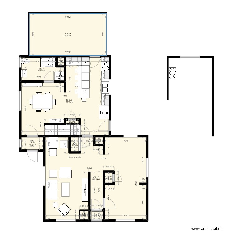 maison stMathieu 2 Plan 12 pièces 109 m2 dessiné par cisbe