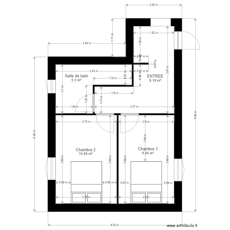 plan lesaux . Plan de 0 pièce et 0 m2