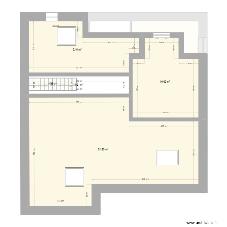 Spindler. Plan de 24 pièces et 297 m2