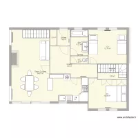 Clusaz Projet3 escalier dans  placard