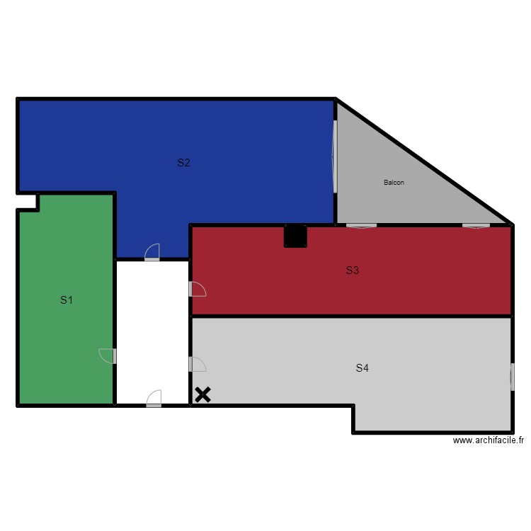 plan michel 17/05 2. Plan de 7 pièces et 433 m2