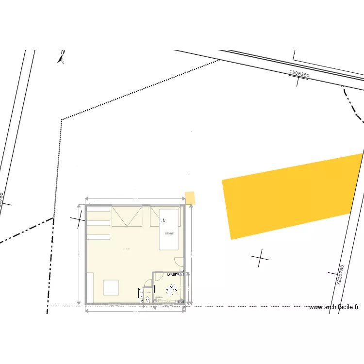 10 x 10 cadastre 1. Plan de 