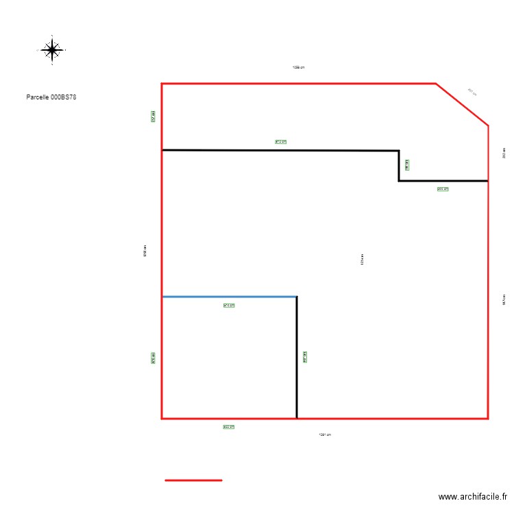 LACHEZE masse. Plan de 0 pièce et 0 m2