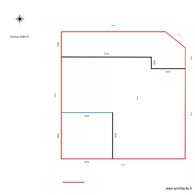 LACHEZE masse. Plan de 
