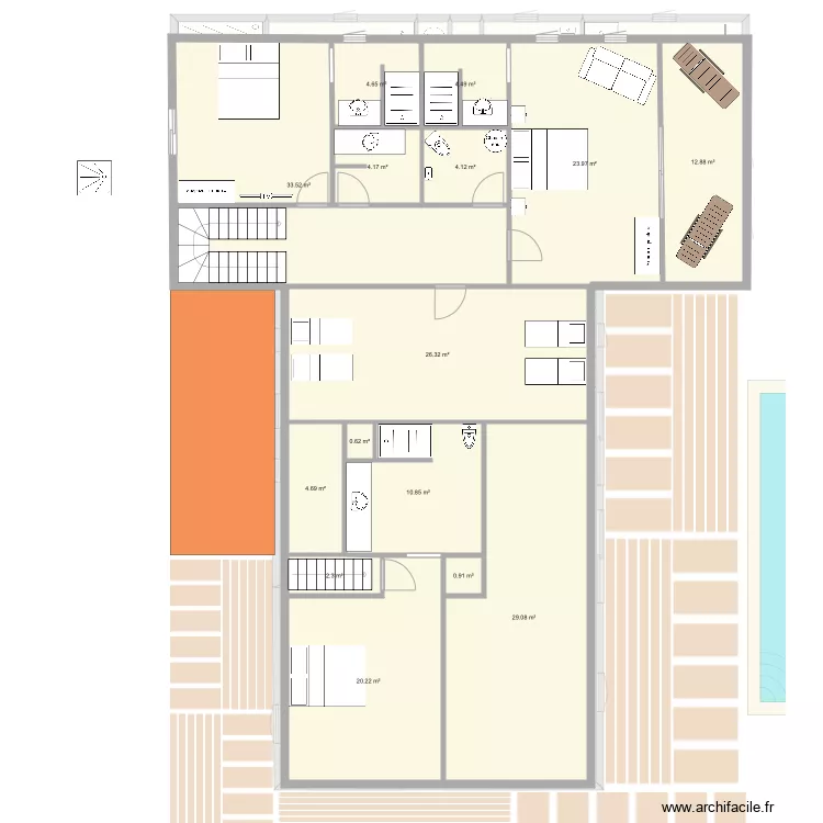 plans d&eacute;finitifs brognon. Plan de 