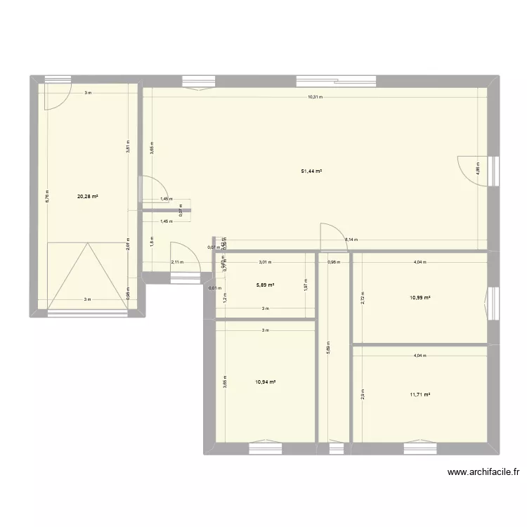 Maison. Plan de Maison. Plan de