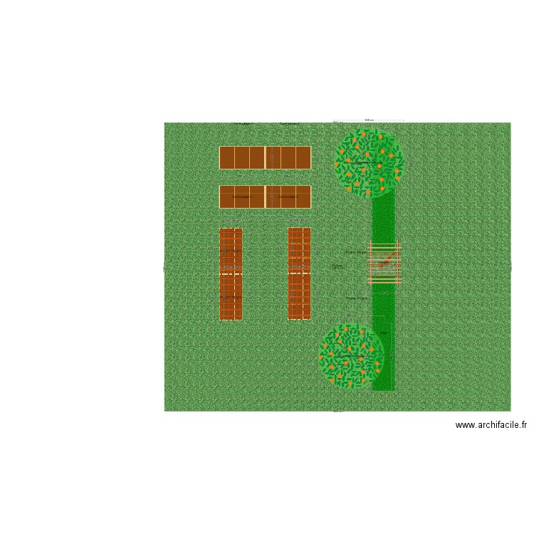 Jardin potager. Plan de 0 pièce et 0 m2
