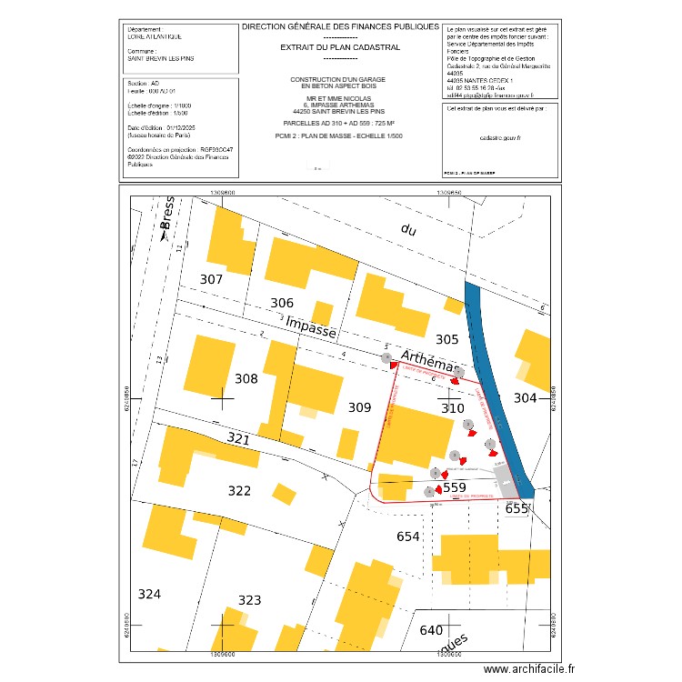 PCMI 2 NICOLAS. Plan de 0 pièce et 0 m2