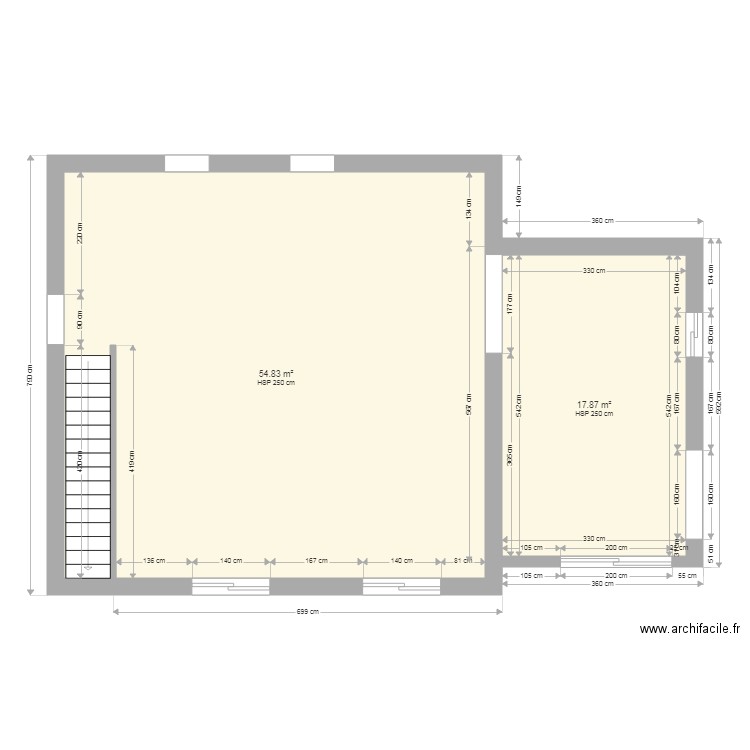 Chambre 1ier Tritons. Plan de 0 pièce et 0 m2