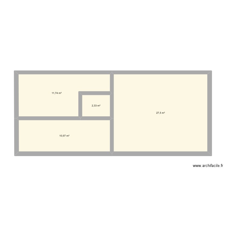 Lly RDC actuel. Plan de 0 pièce et 0 m2