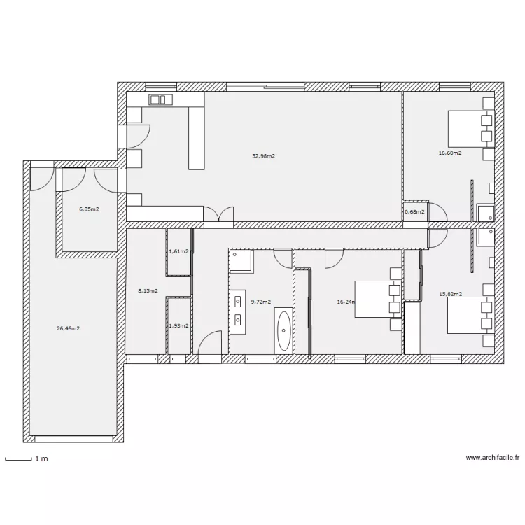 maison bbc. Plan de 