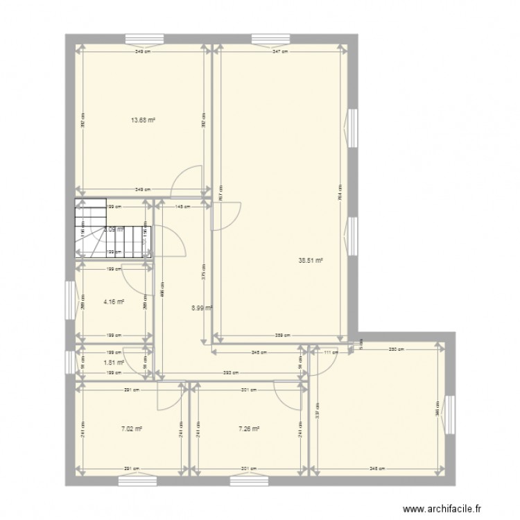 RM PICON Boen. Plan de 0 pièce et 0 m2
