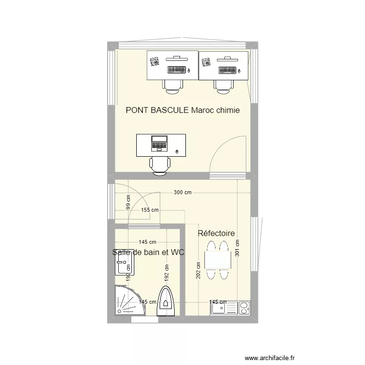 plan refectoire. Plan de plan refectoire. Plan de