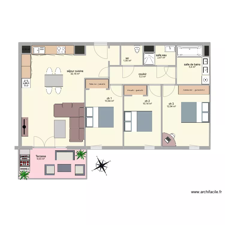 laugier lemagnen. Plan de 