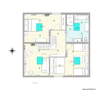 amenagement Olivier grenier bayonne 4 chambres meubles et prises