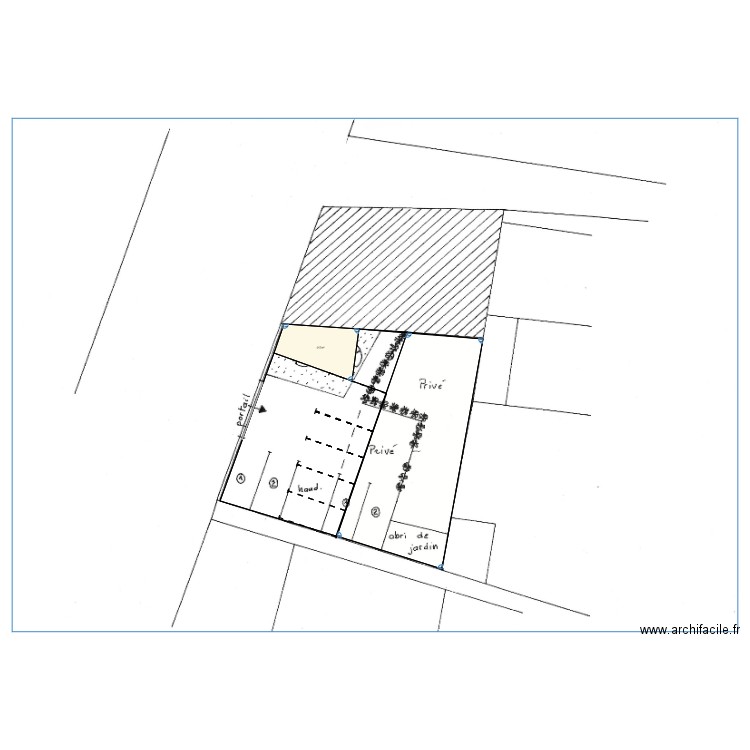 exterieur. Plan de 0 pièce et 0 m2
