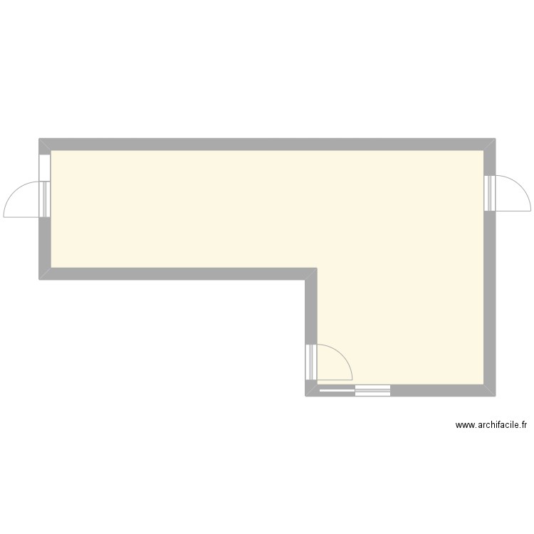 labo2. Plan de 1 pièce et 36 m2