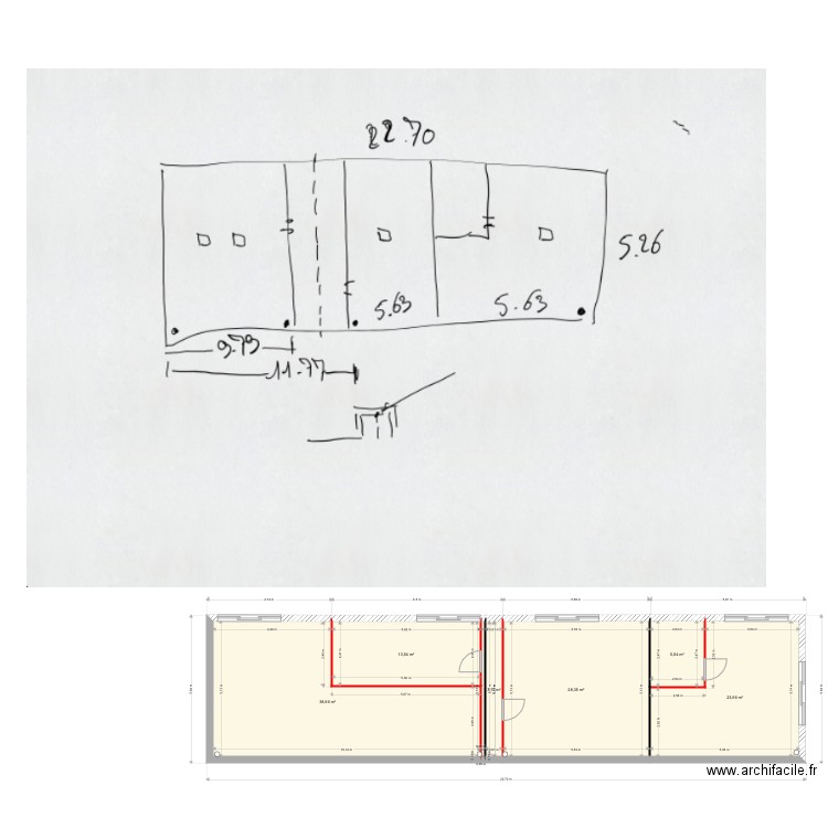 Alma Foch sarl. Plan de 0 pièce et 0 m2