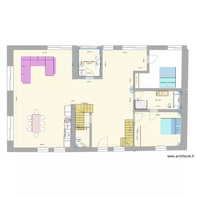 Maison Ecuelles Version 27082023. Plan de 