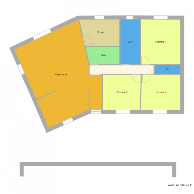 Harmonie 4  bureau. Plan de 0 pièce et 0 m2