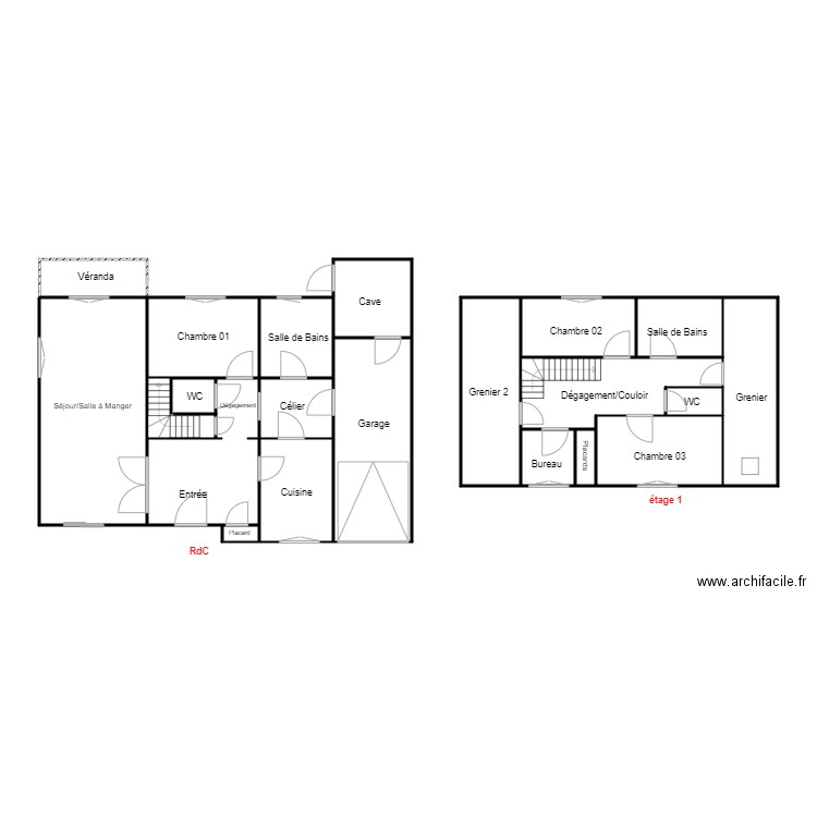 VALLEE LE RHEU. Plan de 0 pièce et 0 m2