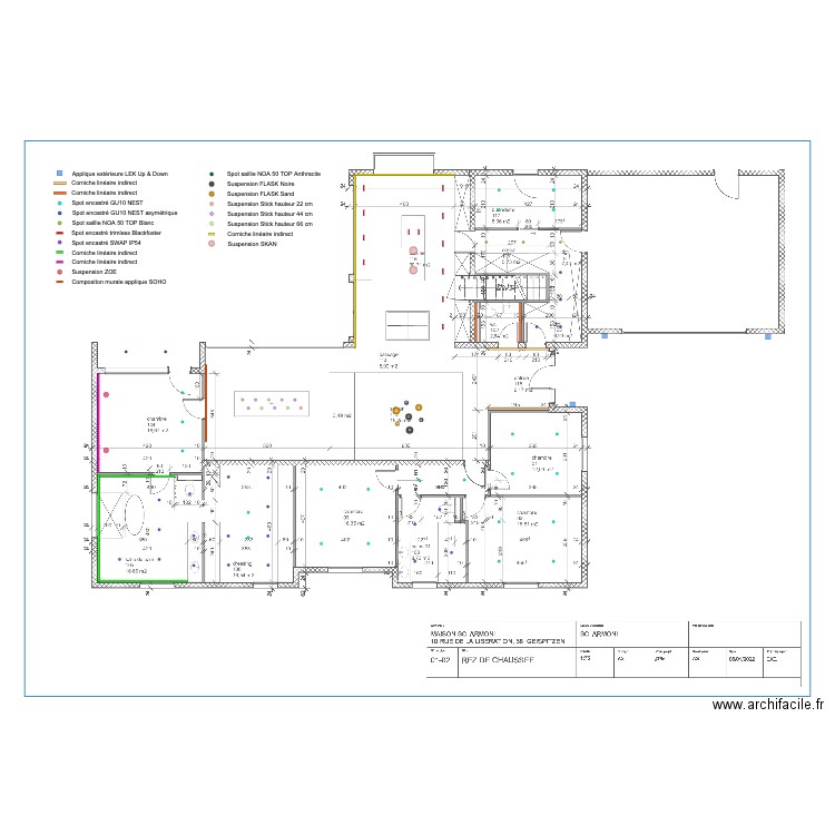 RJB Elec maison perso. Plan de 0 pièce et 0 m2