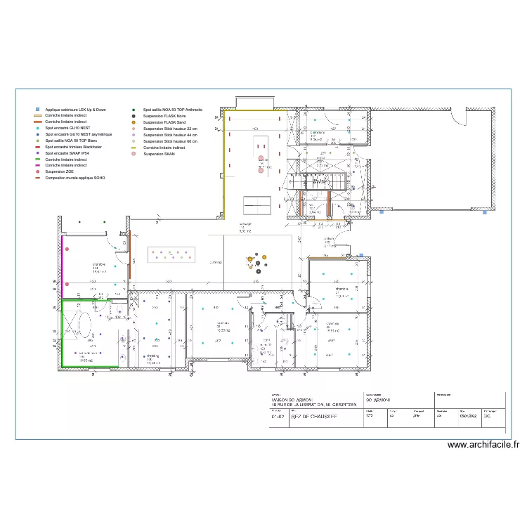 RJB Elec maison perso. Plan de 