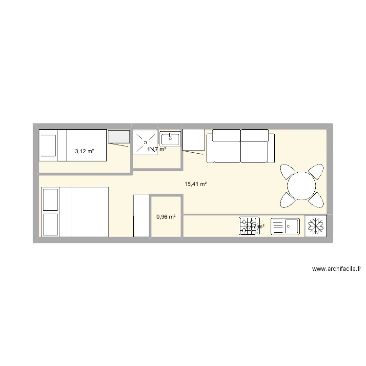 st brevin. Plan de 0 pièce et 0 m2