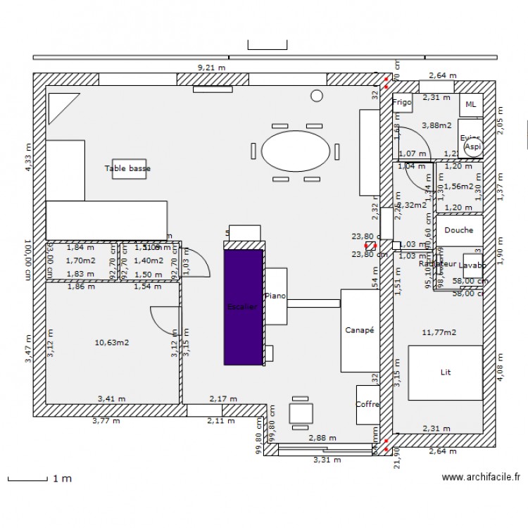 SeveExtensionBas2. Plan de 0 pièce et 0 m2