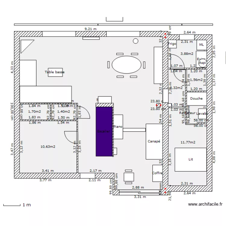 SeveExtensionBas2. Plan de 