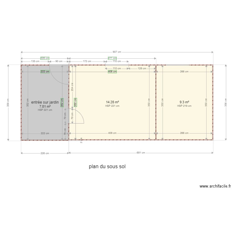 sous sol desmarets. Plan de 0 pièce et 0 m2