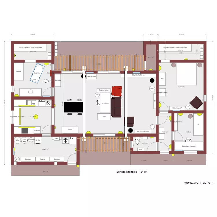 Petite maison terre 5. Plan de Petite maison terre 5. Plan de