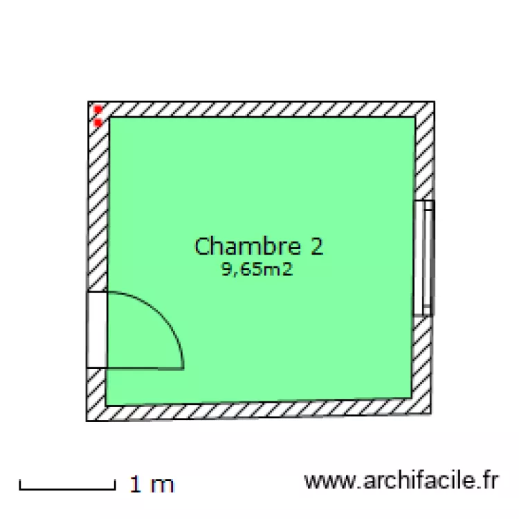 Beau-Site - RdC - Chambre 2. Plan de Beau-Site - RdC - Chambre 2. Plan de