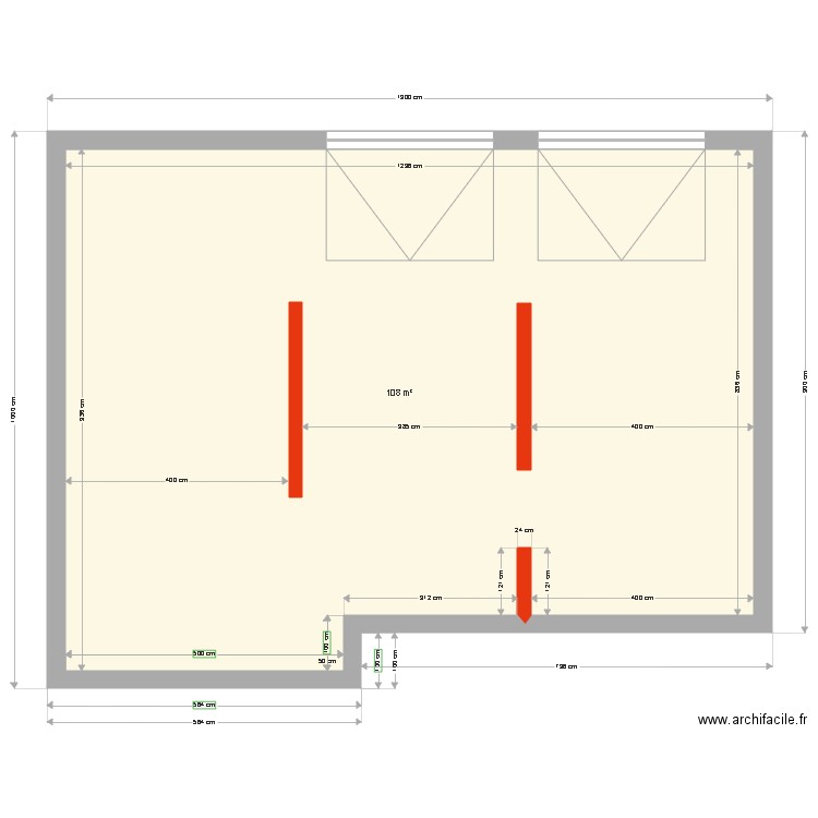 sous sol pour euromac. Plan de 0 pièce et 0 m2