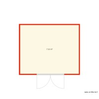 BI 4974 abri de jardin non côté